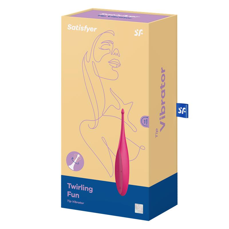 SATISFYER Varita Vibradora Silicona USB Rosa
