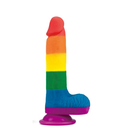 LOVETOY Dildo Prider Arcoiris 7.5" Silicona Líquida