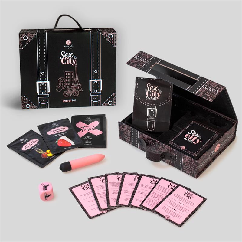 SECRET PLAY Kit de Viaje Sex in the City (Es/En/De/Fr/Nl/Pt)