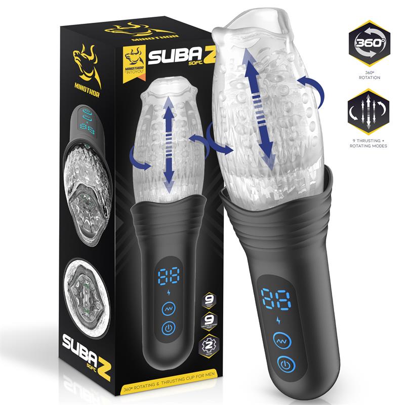 Minotor Subaz Masturbador Masculino con Thrusting y Rotación de 360º