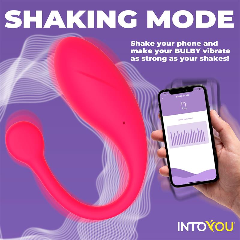 Bulby Huevo Vibrador con APP Rosa Intenso