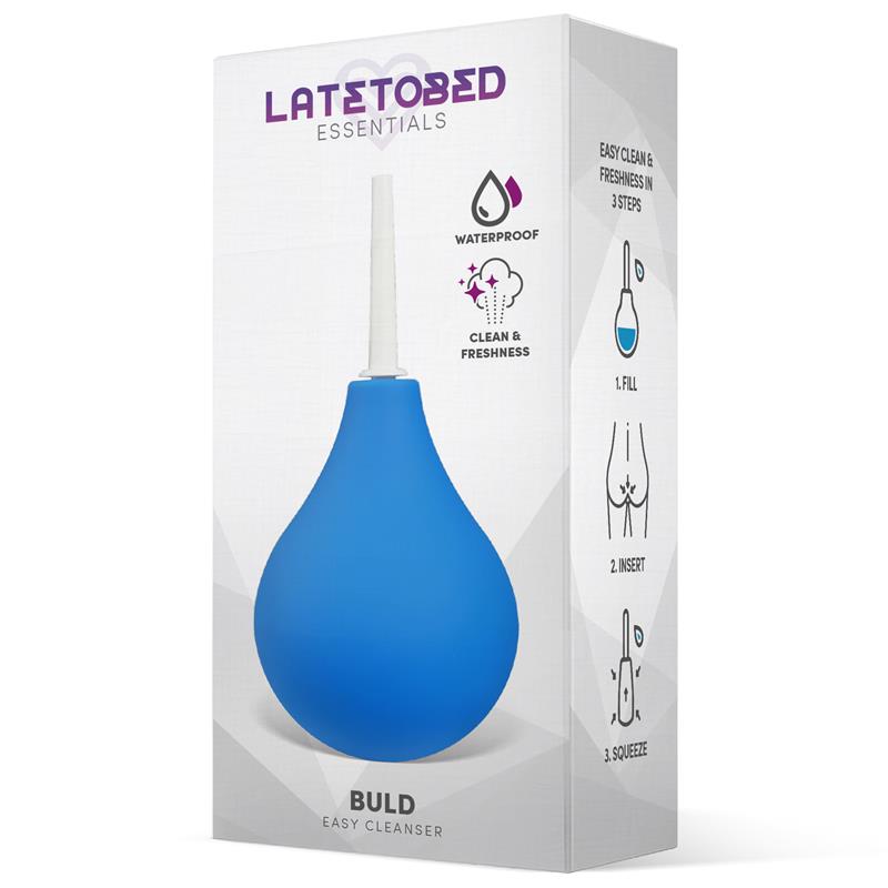 LATETOBED Buld Ducha Anal Azul