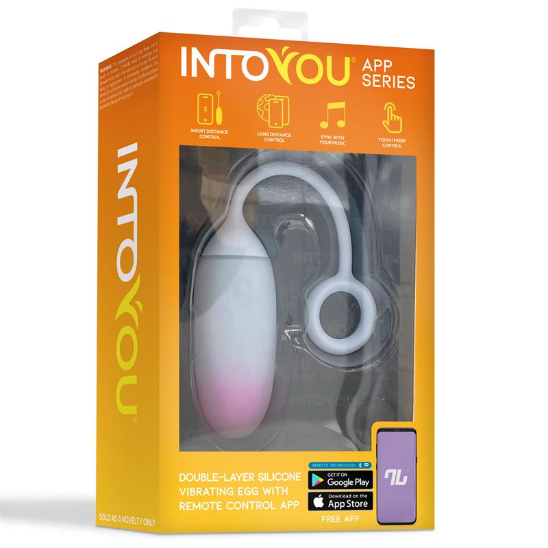 Intoyou App Series Huevo con App Silicona