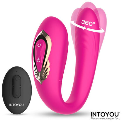 Lanty vibrador para parejas con oscilación 360º y control remoto