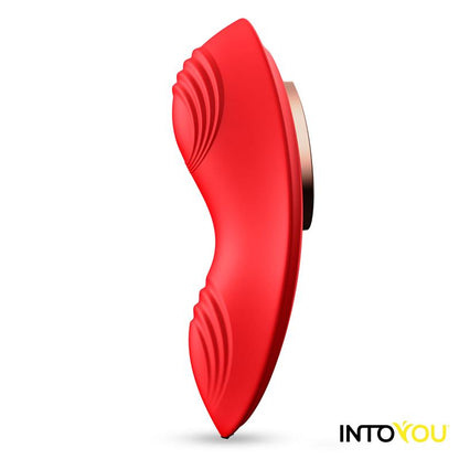 Intoyou App Series Vibrador de Braguita con App Silicona Rojo