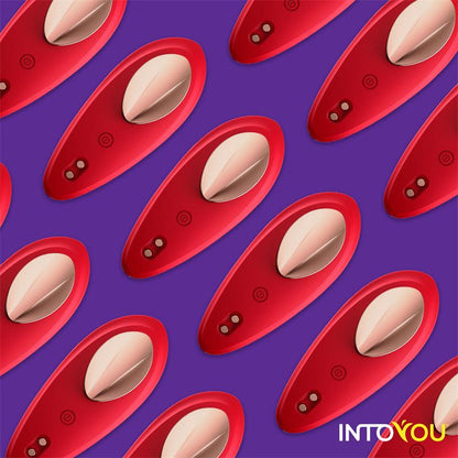 Intoyou App Series Vibrador de Braguita con App Silicona Rojo