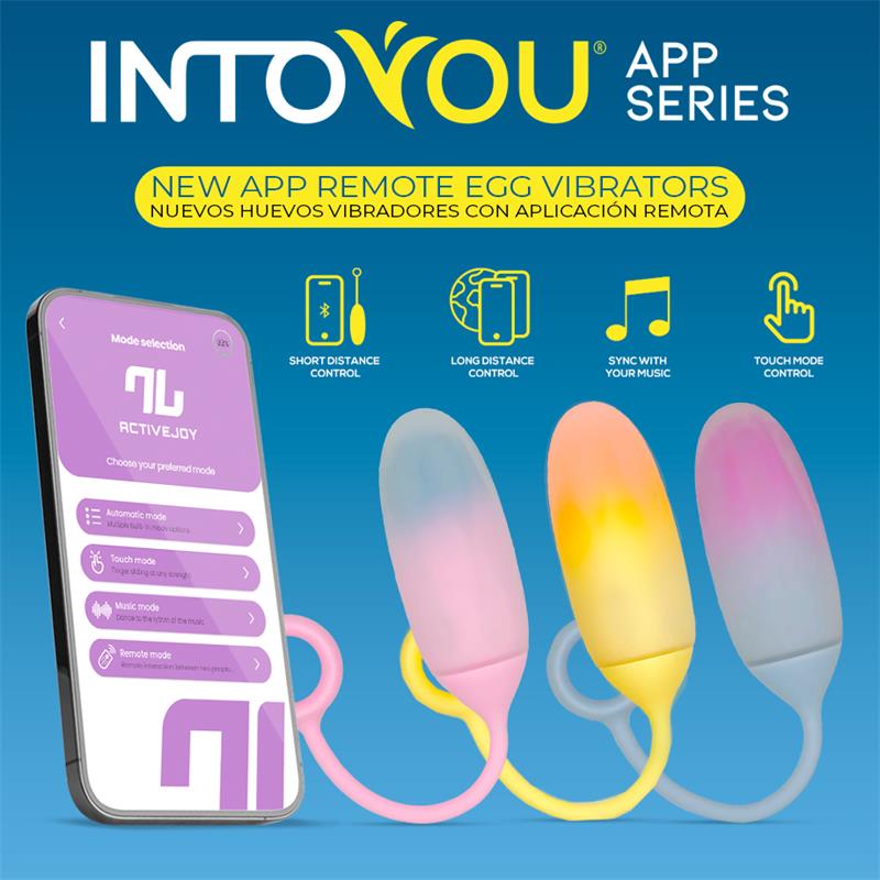 Intoyou App Series Huevo con App Silicona