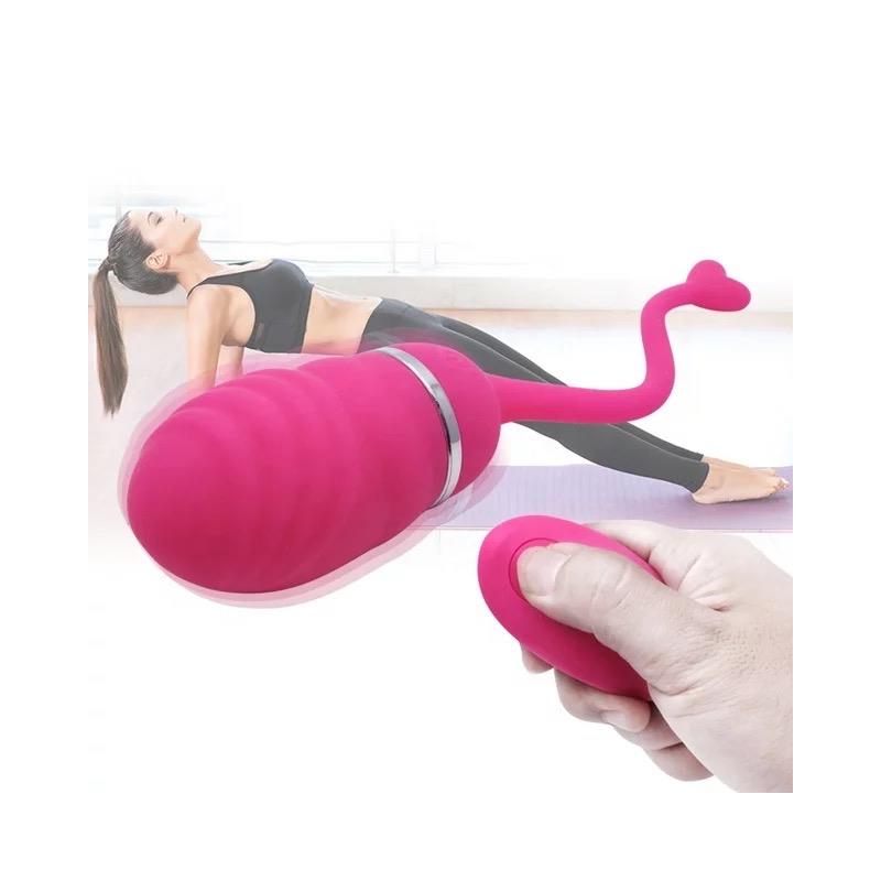 Huevo vibrador control remoto Odise USB silicona Fucsia